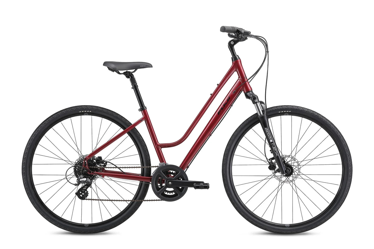 Fuji Crosstown Low Step Cherry