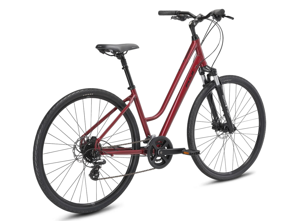 Fuji Crosstown Low Step Cherry
