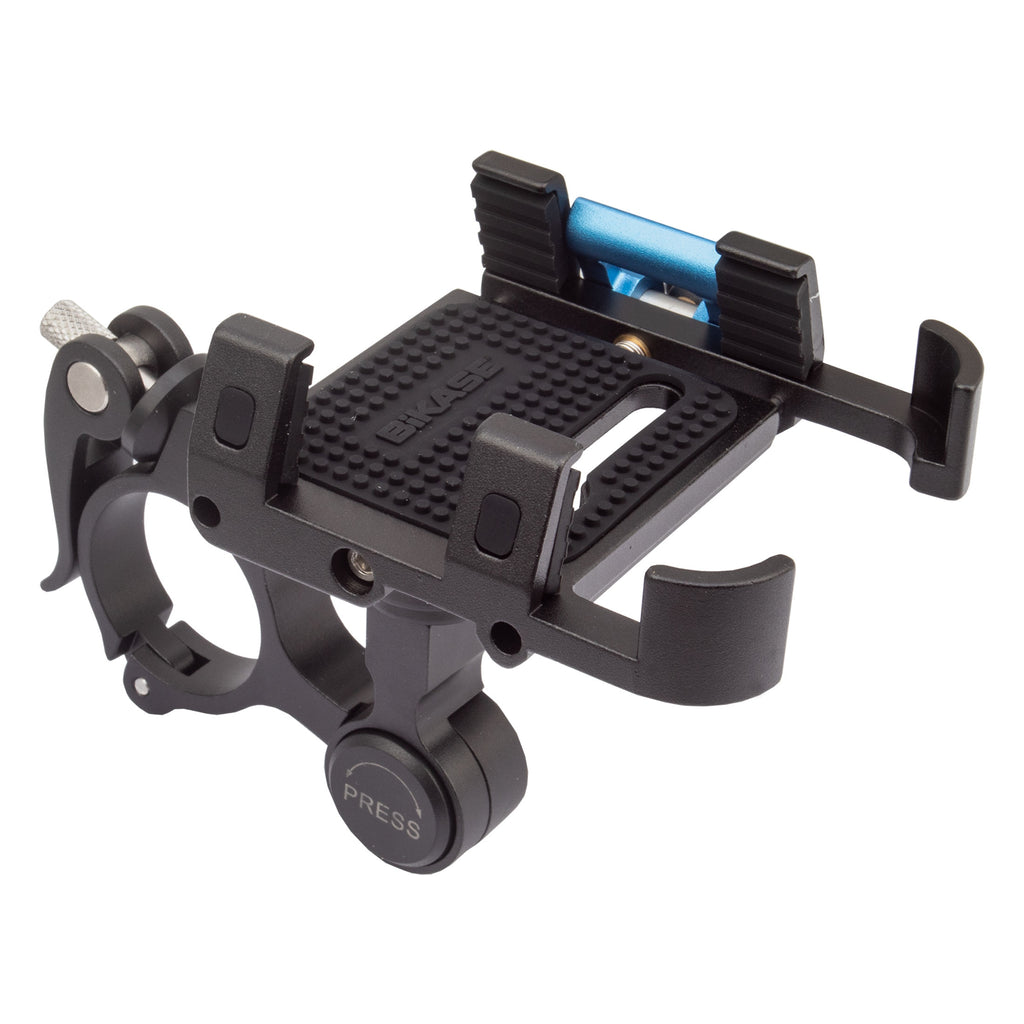 HBAR MOUNT BIKASE BIKGRIP CELL PHONE HOLDER UNIVERSAL BK