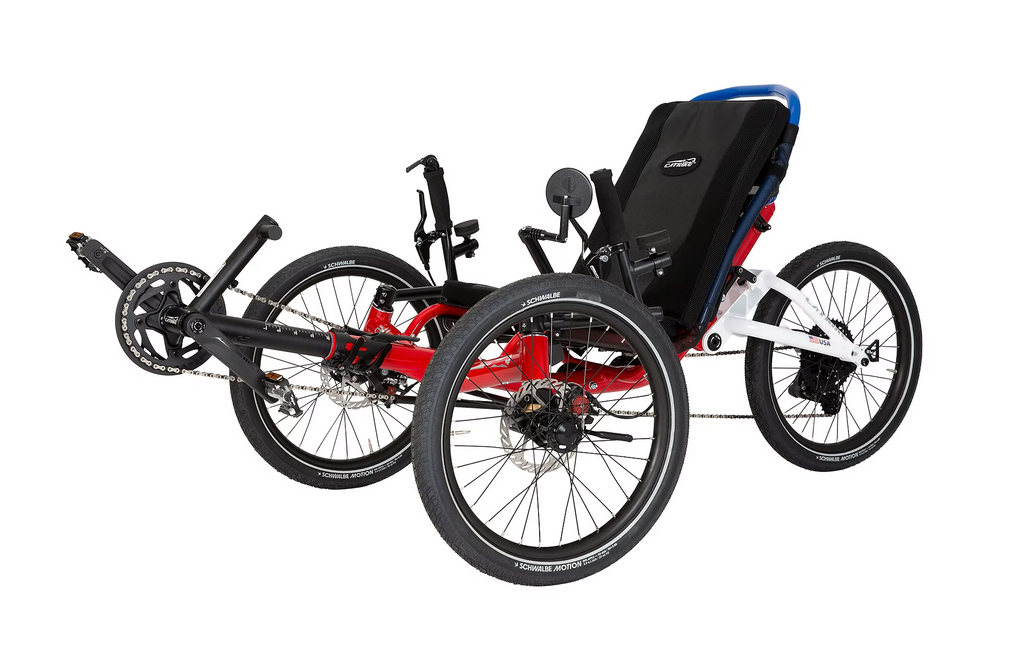 Catrike All Road 250 Red White and Blue