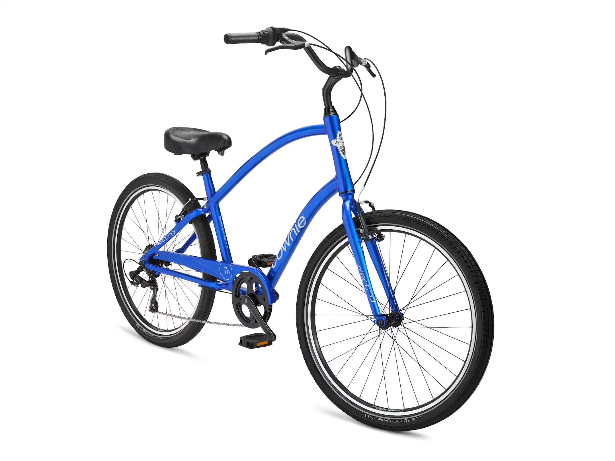 Townie 7D Step Over 26 Hyper Blue