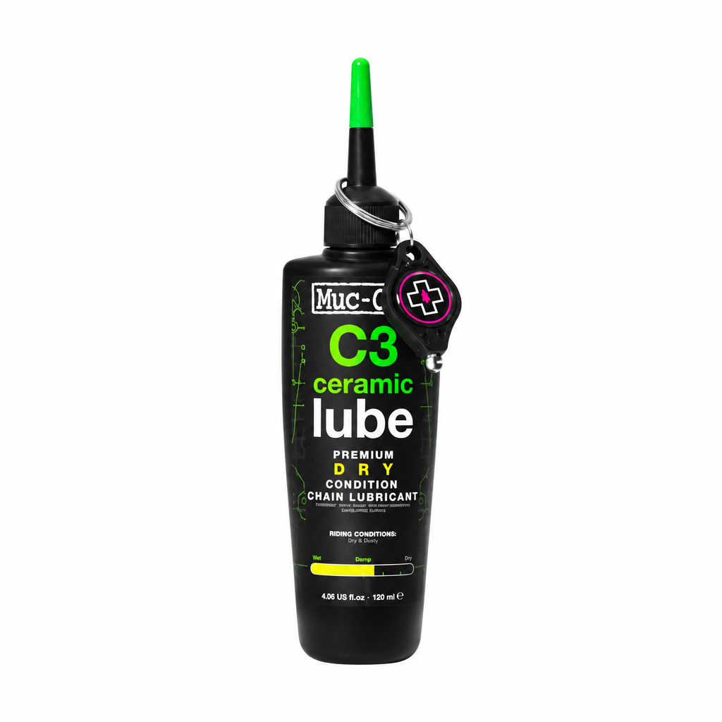 Muc-Off C3 Dry Ceramic Bike Chain Lube - 120ml, Drip