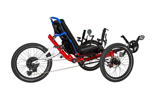 Catrike All Road 250 Red White and Blue